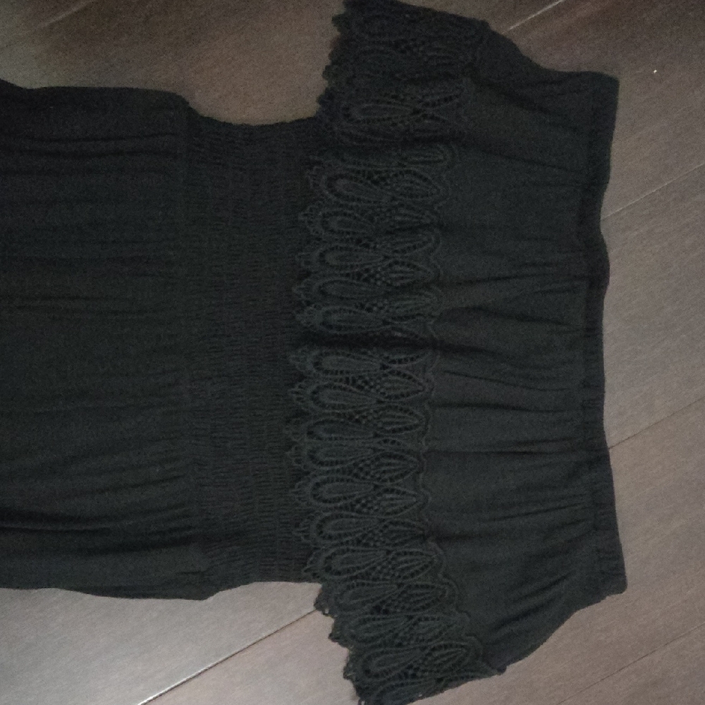 American Rag Black Strapless Dress - Picture 5 of 6